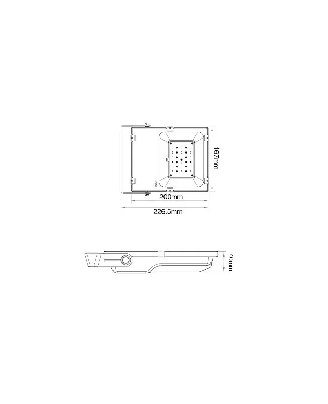 30W RGB CCT Zigbee Exterior Flood Lights detail 03