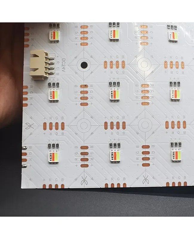 Color Changing RGB 24V LED Panel Sheets Cuttable detail 06