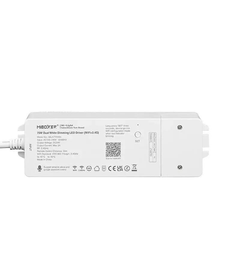 4G WiFi Dual White Dimmable LED Power Supply 24V / product image