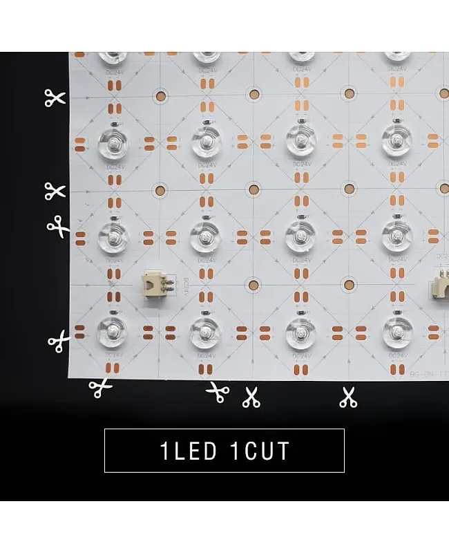 Flexible LED Sheet With Optical Lens Dimmable DC24V detail 07