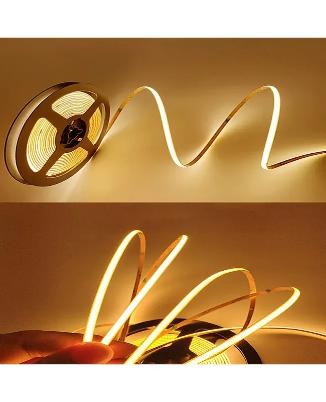 Ultra Slim 3MM 12V Strip LED COB Dot Free detail 07