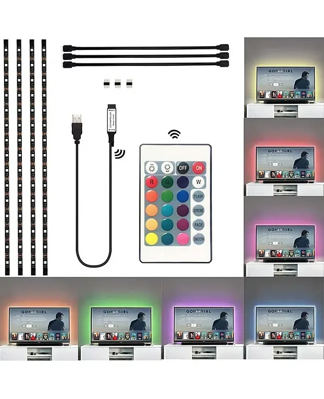 DC5V USB RGB TV LED Strip detail 02