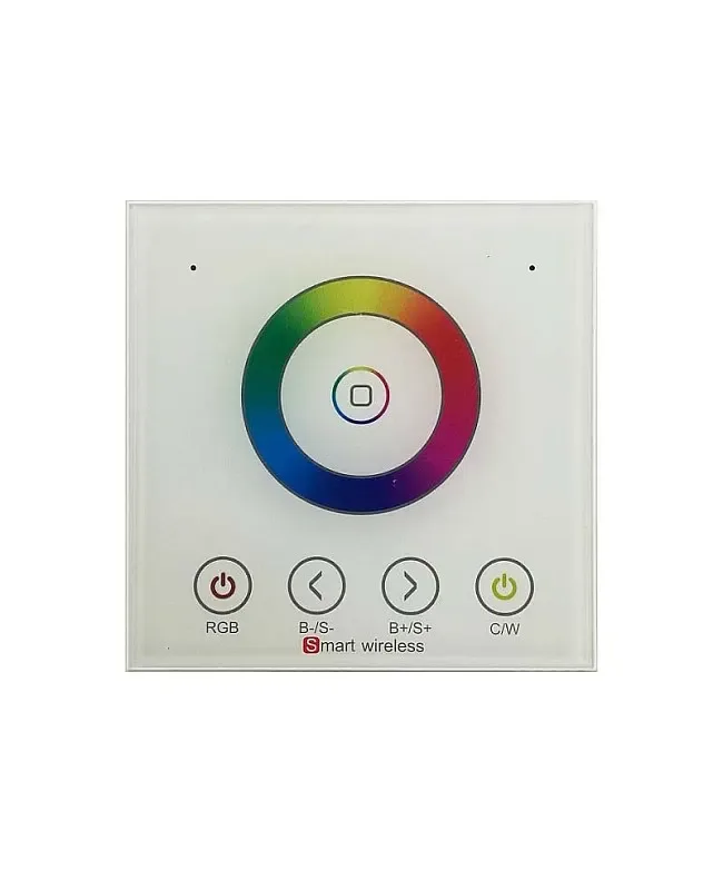 768W RGBW LED Remote Controller With Wall Panel RF Touch Control detail 06