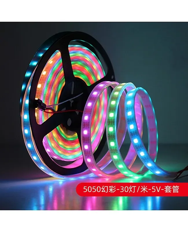Addressable Digital RGB LED Strips 5M detail 08