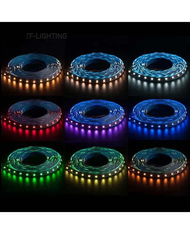 RGB CCT Connecting LED Strip Light Waterproof 16.4FT detail 05