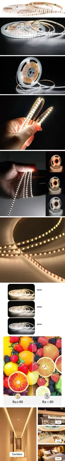 4MM/2.7MM Thin LED Strip Lights DC5V 16.4FT detail 07