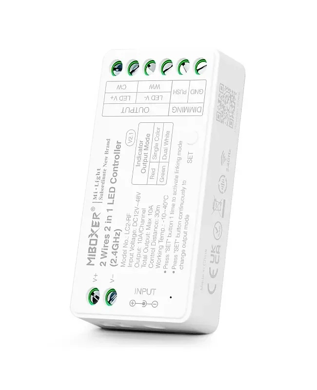 RF LED Strip Light Dimmer For Dual White Lights detail 03
