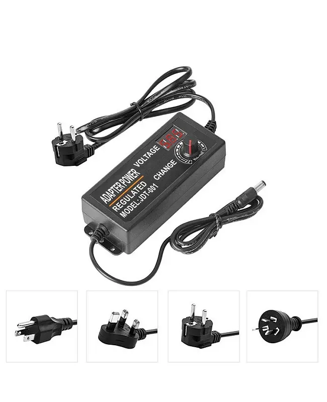 DC3V 12V 24V Variable Power Supply With Knob Switch detail 02