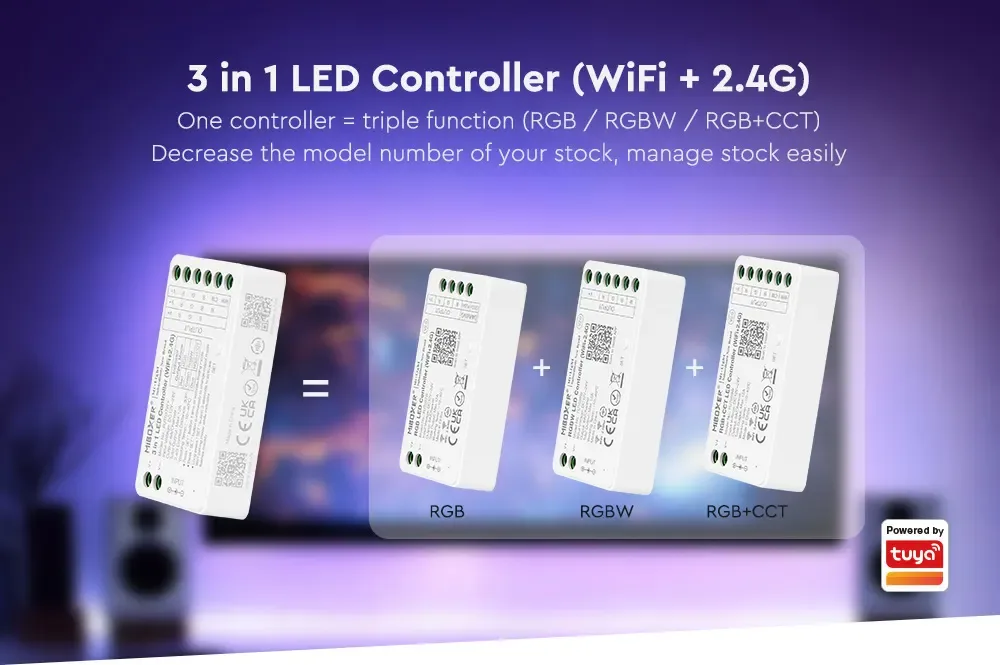 + 3 In 1 WiFi LED Strip Lights Controller detail 05