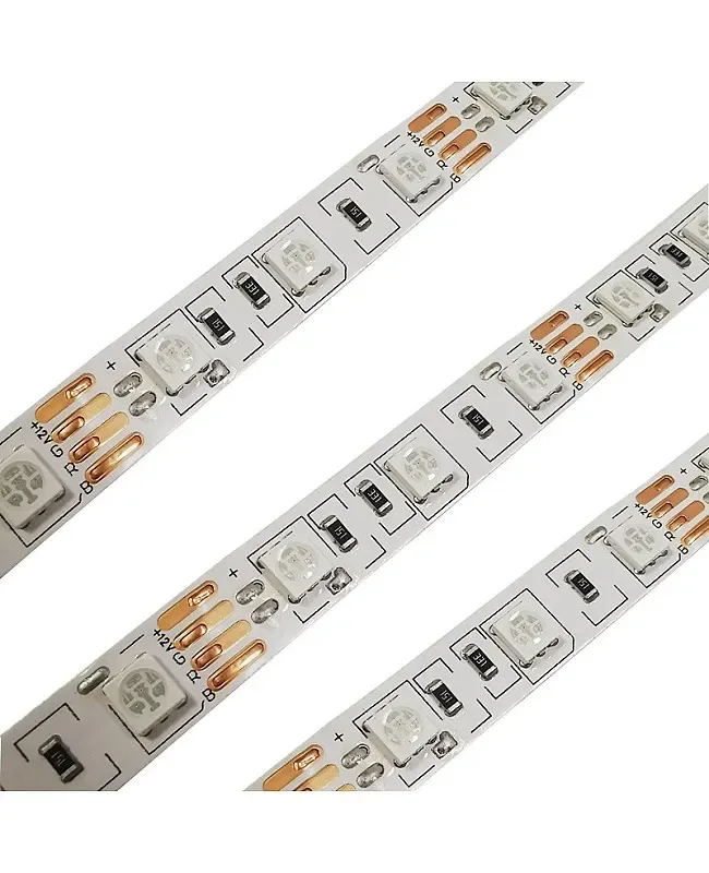 DC12V 5050 60LEDs RGB LED Strip Light detail 02