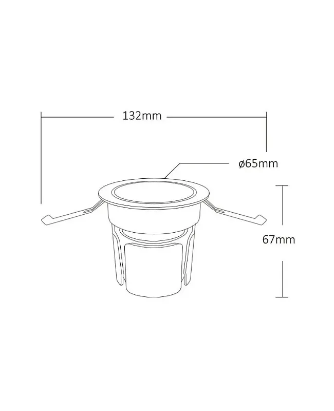 9W CCT Black Recessed Downlights detail 03