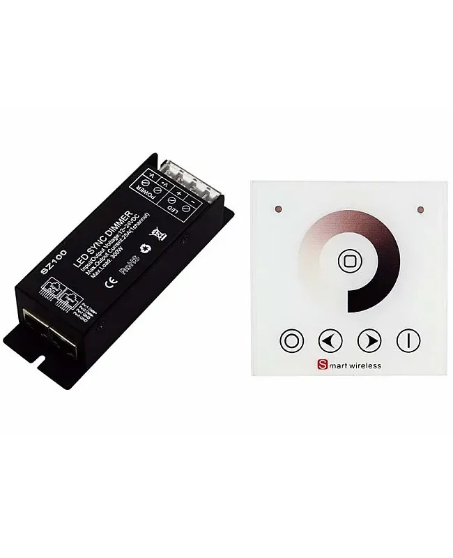 RF SYNC LED Dimmer With Touch Wall Panel Remote detail 02
