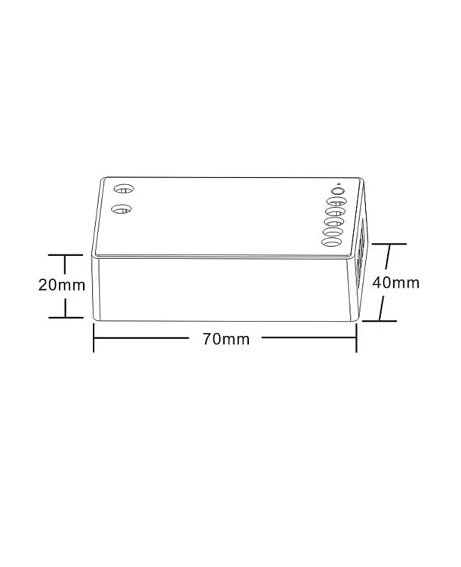 12 24V 360W WiFi RGB LED Controller detail 06