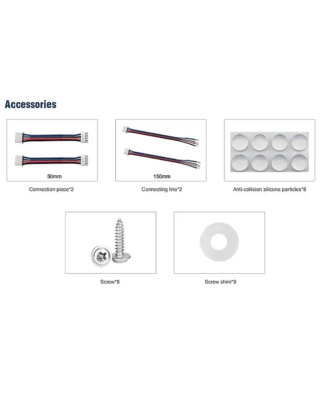 Color Changing RGB 24V LED Panel Sheets Cuttable detail 09