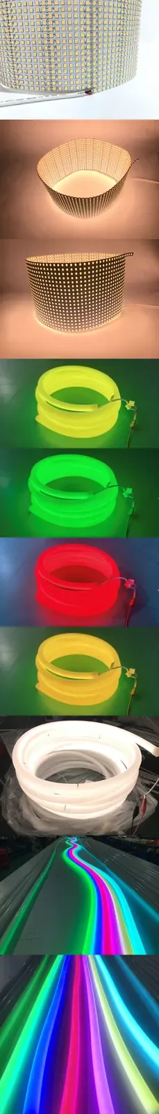 Double Sided 360° Emitting White LED Tapes DC24V detail 08
