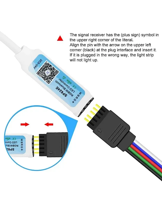 Inline Bluetooth RGB Mini LED Controller detail 08