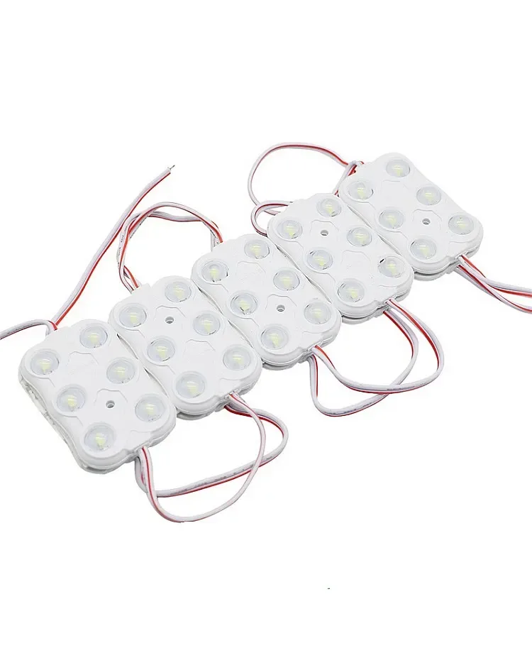 Waterproof Injection 6 LED SMD Module With Lens / product image