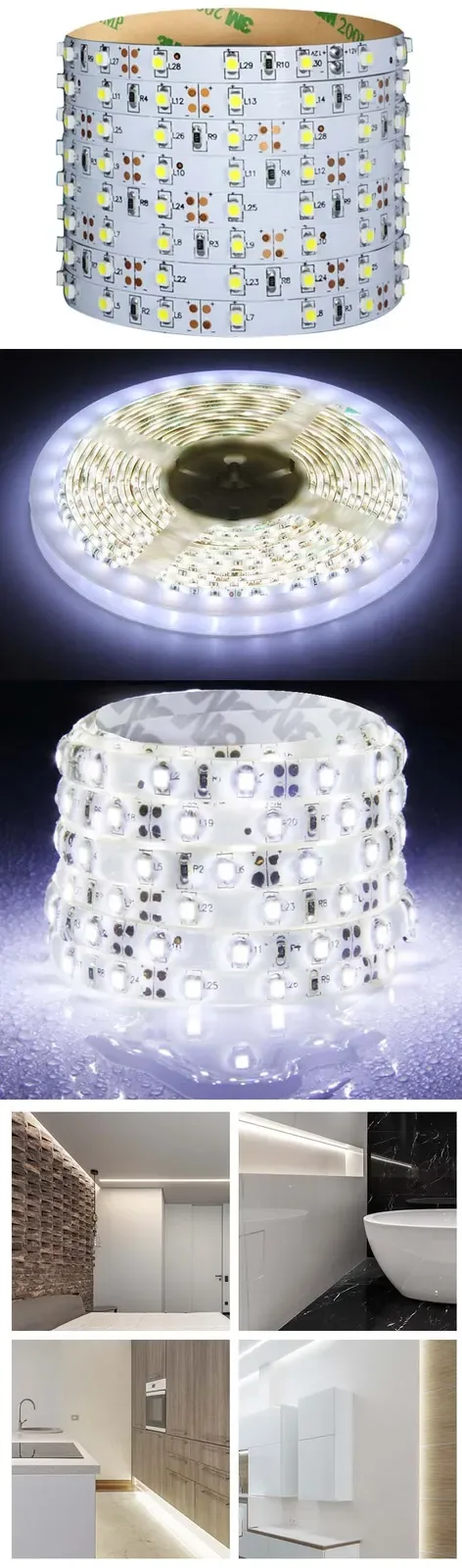 3528 White LED Ribbon detail 08
