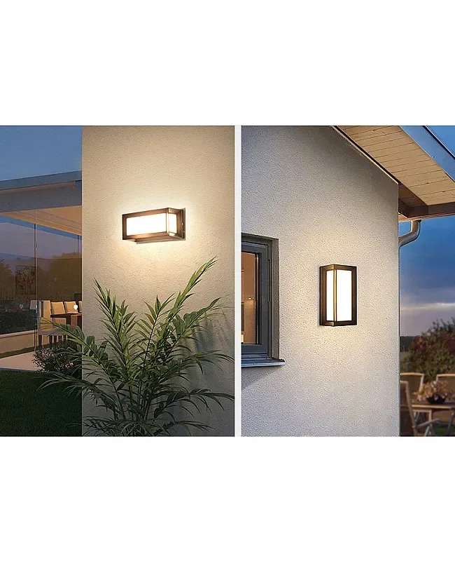 9W RGB CCT Outdoor Sconce Wall Lights Zigbee APP Control detail 08