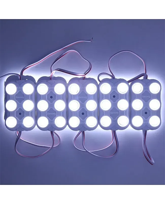 Waterproof Injection 6 LED SMD Module With Lens detail 08