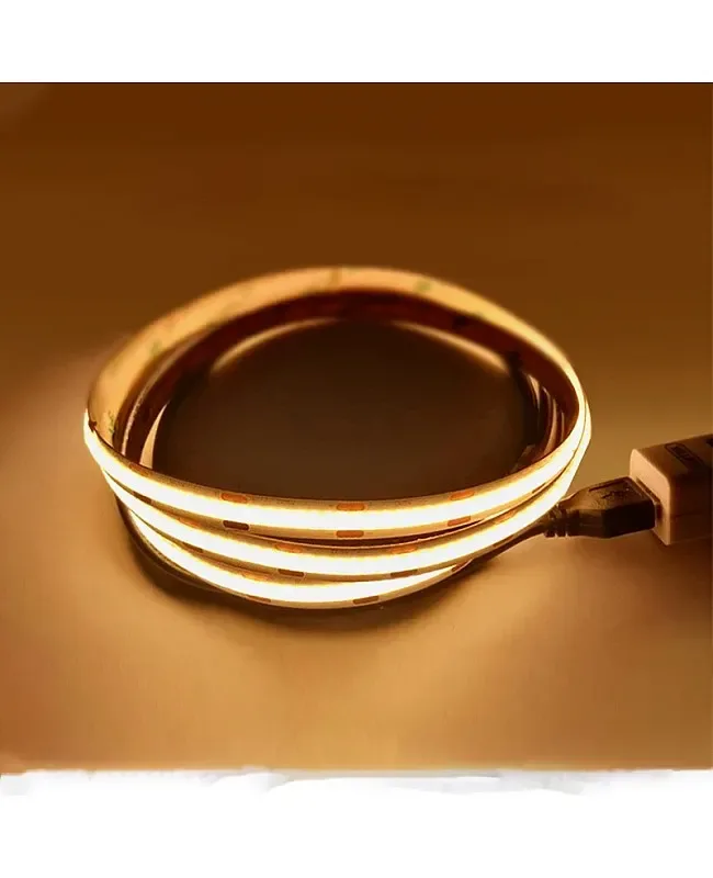 DC5V White LED Strip COB High CRI For Seamless Line Light detail 06