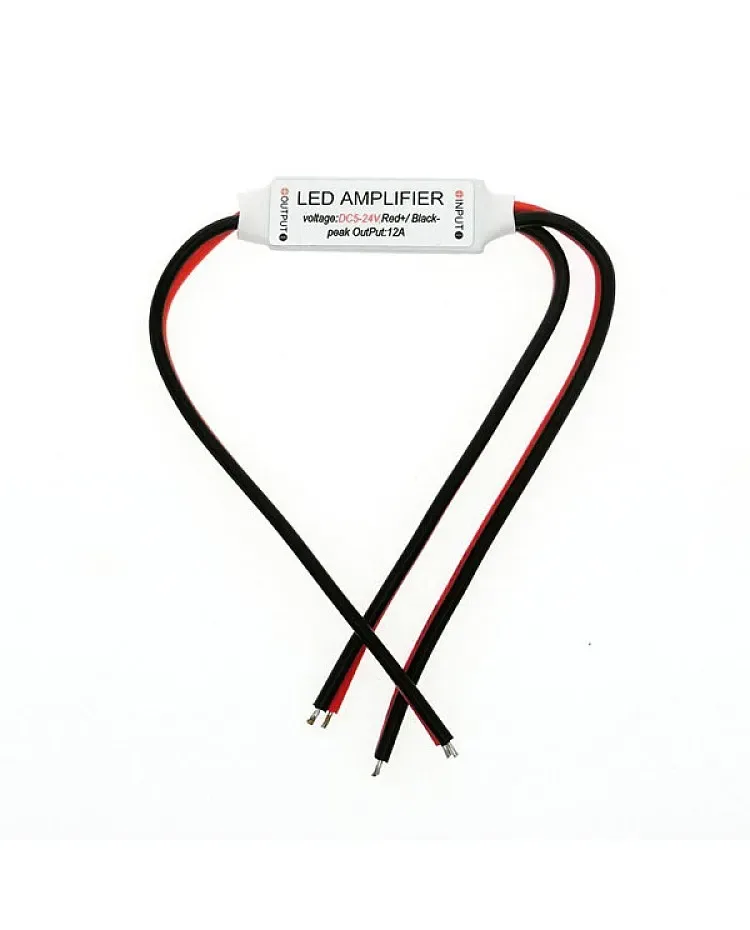 12V 144W Sinlge Color Mini LED Strip Amplifier / product image