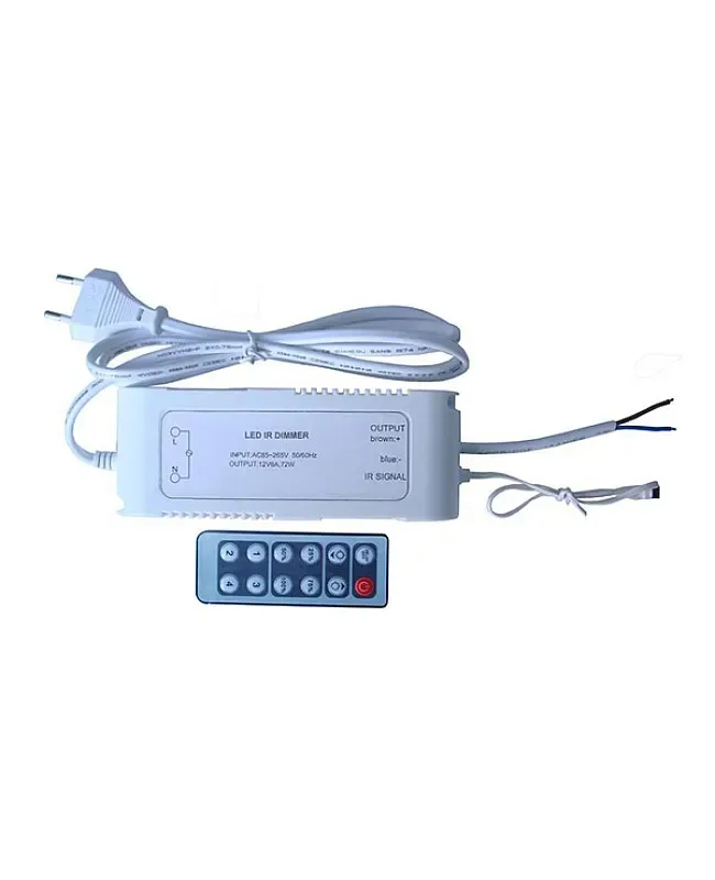 IR LED Dimmer Power Supply 12V 72W detail 02