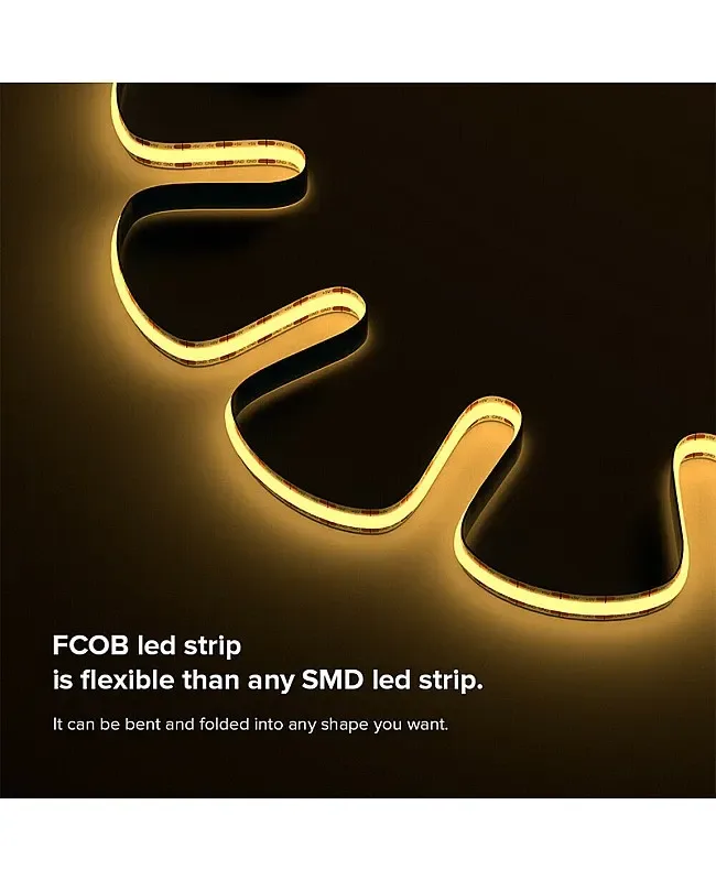 Dimmable COB LED Strip 5V With USB Controller detail 06