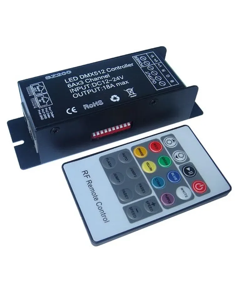 RF DMX 512 Light Decoder / product image