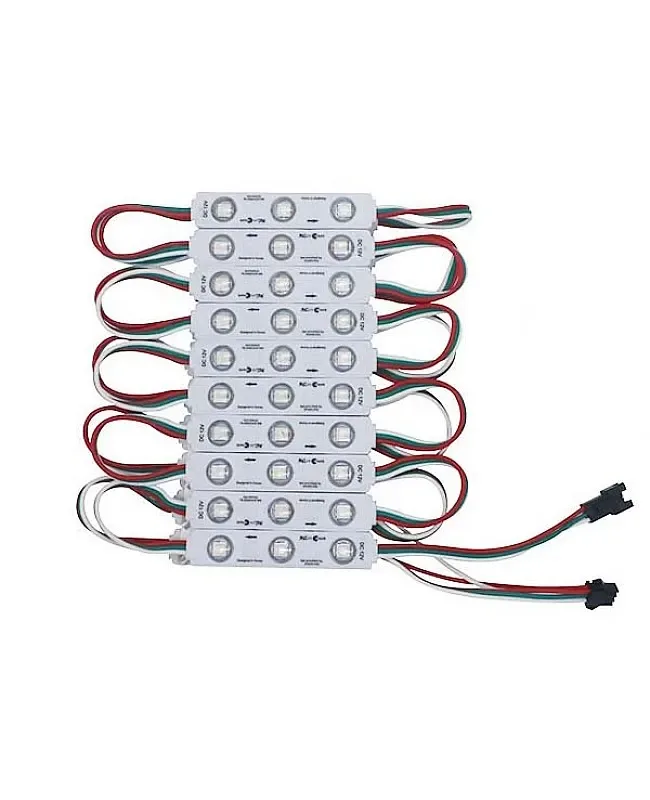 IP65 Waterproof Injection WS8211 5050 Dreamcolor RGB LED Module detail 03