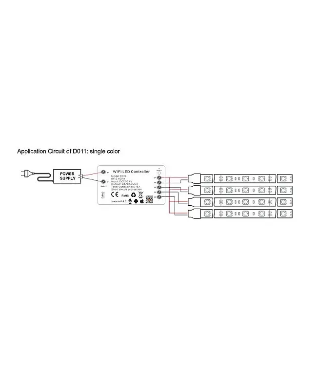 4G 12V PWM Light Dimmer With WIFI Control detail 06