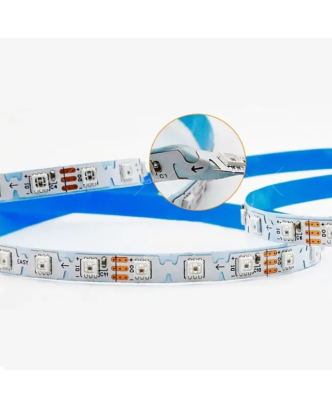 S Shape Foldable Pixel Smart LED Strip Lights detail 04