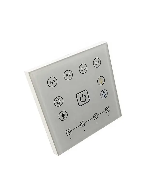 4G Wireless CCT 4 Zones Touch Wall Panel Remote detail 03