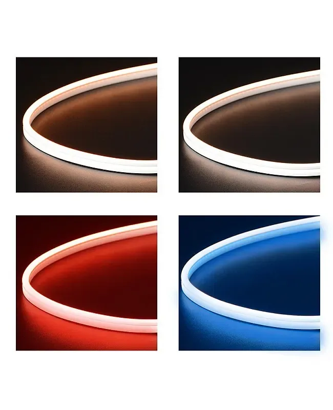 06*12MM Waterproof 24V Side Lighting Flex Neon LED Strip Lights 16.4FT detail 08
