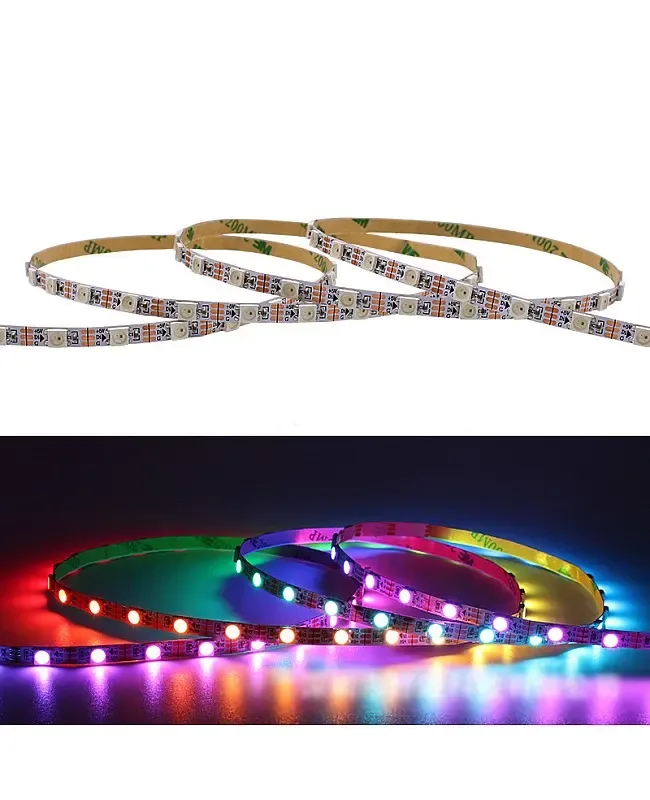 WS2812B LED Strips 5MM 5050 SMD DC5V Individually Addressable detail 05