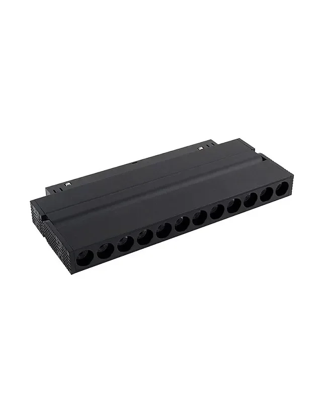 6/12W Black Foldable Zigbee 3.0 RGB+CCT Magnetic Track Light detail 04
