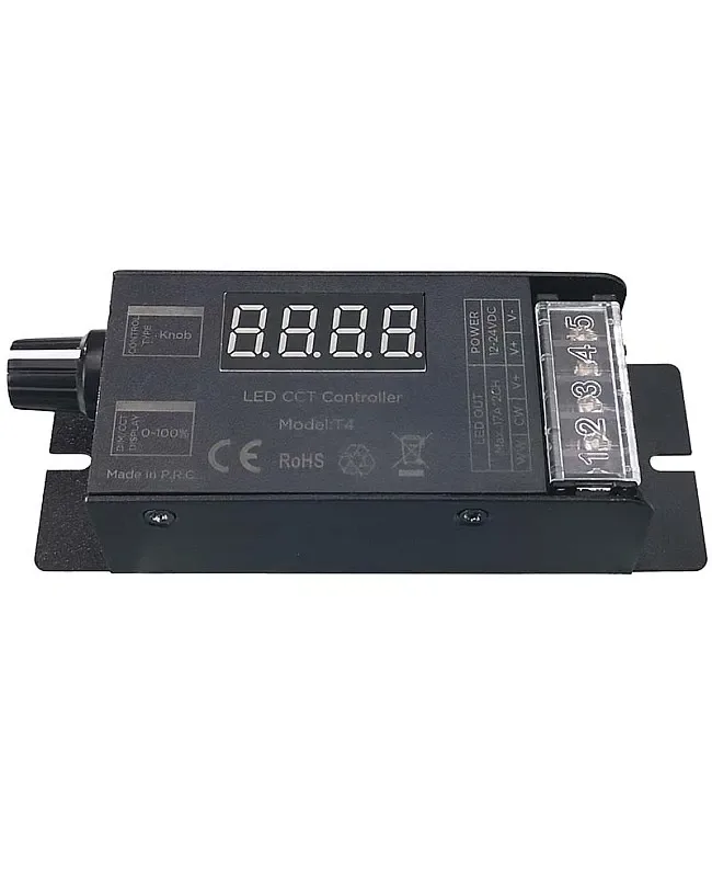 400W CCT Tunable White PWM Dimmer With Knob Switch detail 02