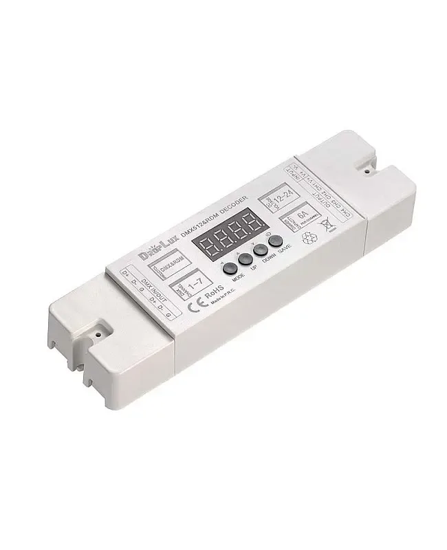 RDM DMX 512 Decoder For RGBW/RGB/CCT/Single Color detail 02