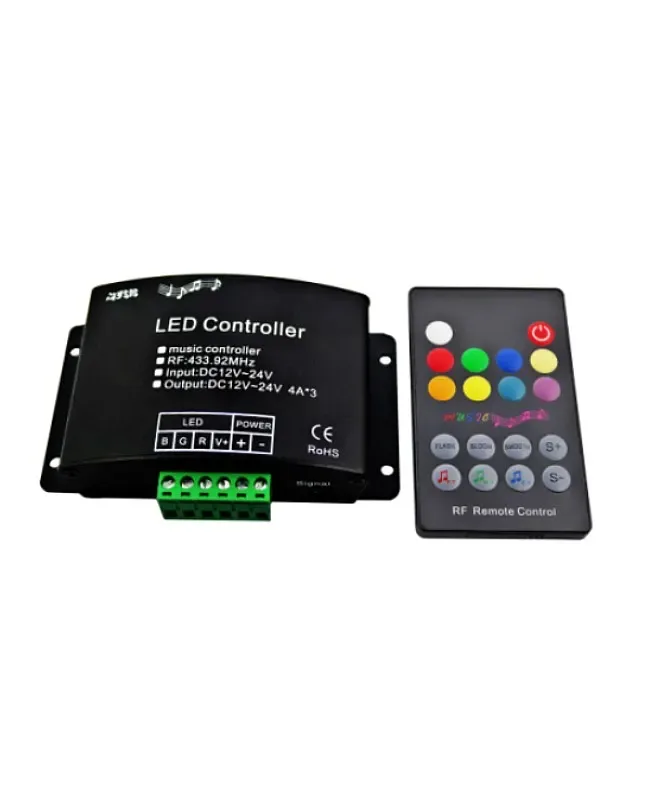 LED Sound Activated Controller 144W detail 02