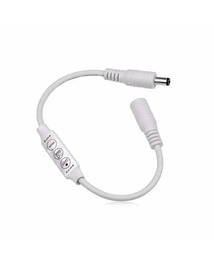 Single Color LED Mini Dimmer With DC Connector / product image
