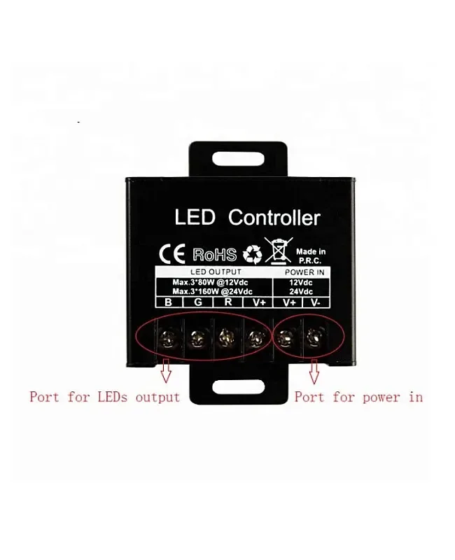 RGB Strip Controller 12V 240W detail 03