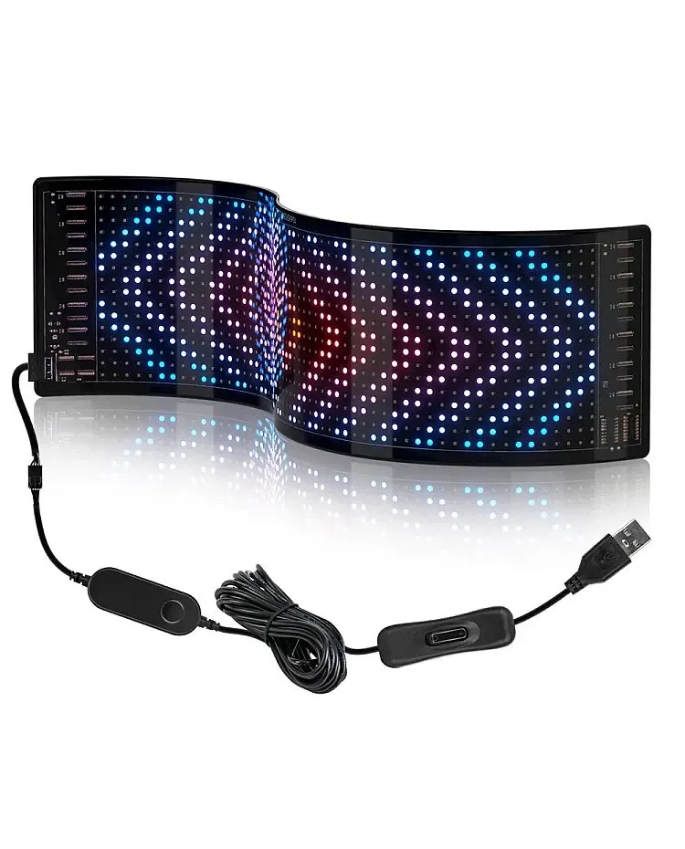 Flexible Pixel RGB LED Matrix Display Panel / product image