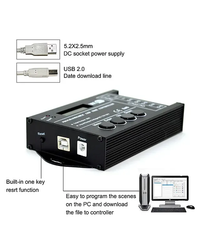 WiFi Programmable LED Time Controller detail 10