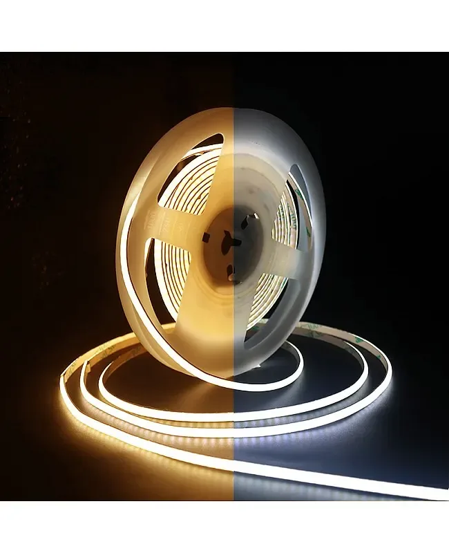 LED COB Tape 4MM Seamless Color Temperature Adjustable detail 06