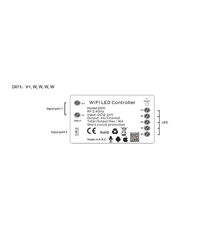 4G 12V PWM Light Dimmer With WIFI Control detail 05