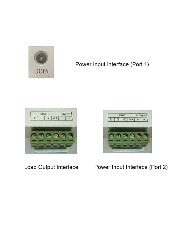 RF RGB LED Controller With Remote detail 03