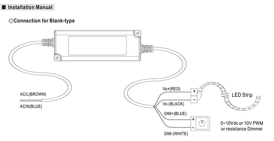 3 In 1 Dimming PWM 40W Waterproof Power Supply detail 07