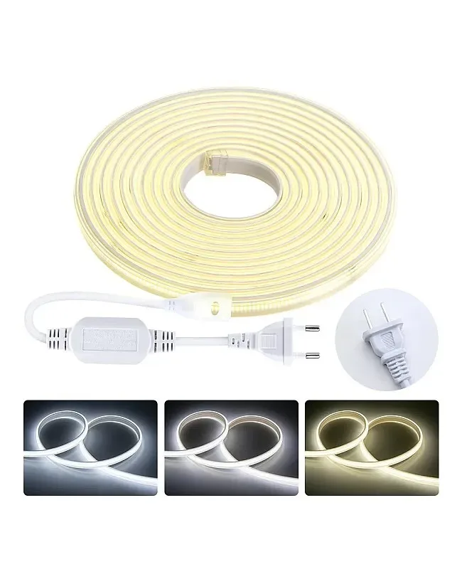 AC220V High Voltage COB LED Strip Lights detail 02