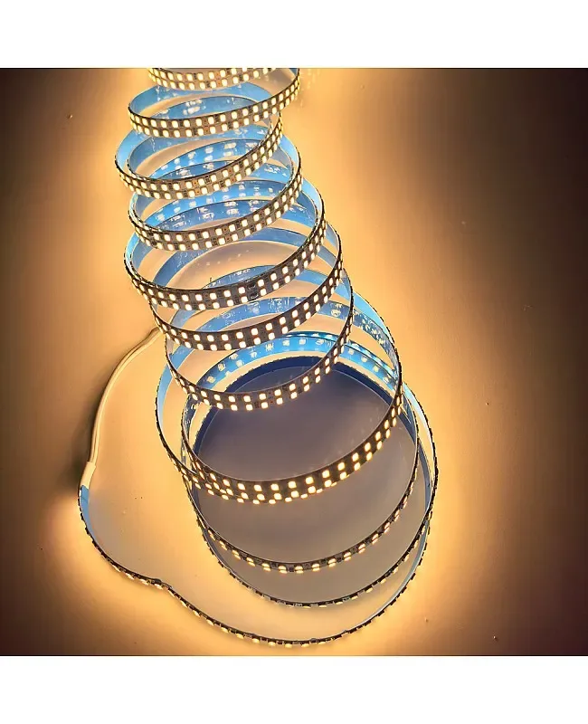 Super Bright White LED Strip Lights 336LEDs/M Dual Row 24V detail 07