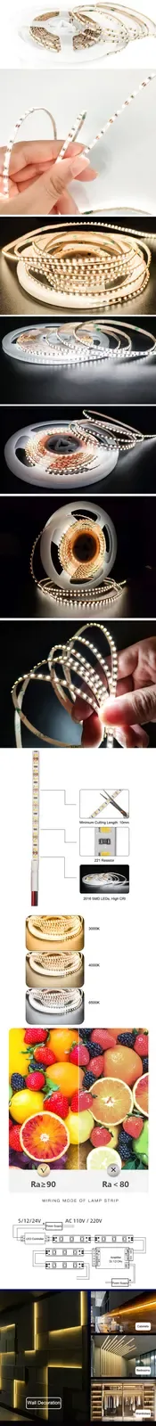 7/4MM 12V Battery Powered Small LED Strip Lights detail 07